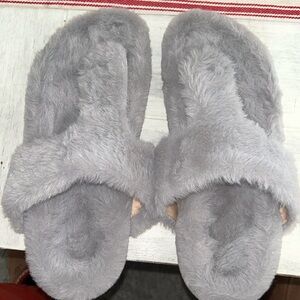 Fuzzy Sandal Slippers